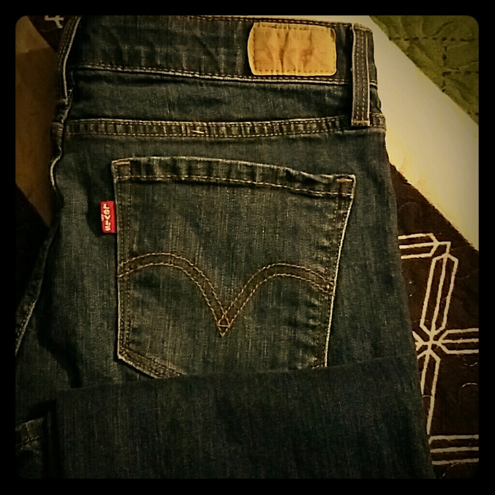 Levi's blue jeans perfect waist