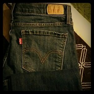 Levi's blue jeans perfect waist