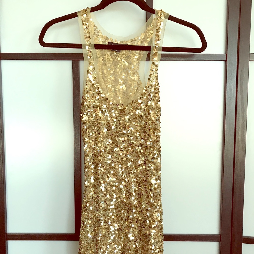 Arden B sequined tank top