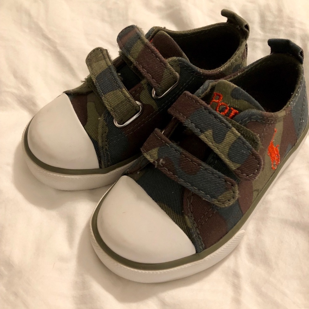 Polo camo sneakers never worn