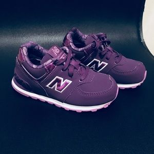 Purple Toddler New Balance Shoes!!!!