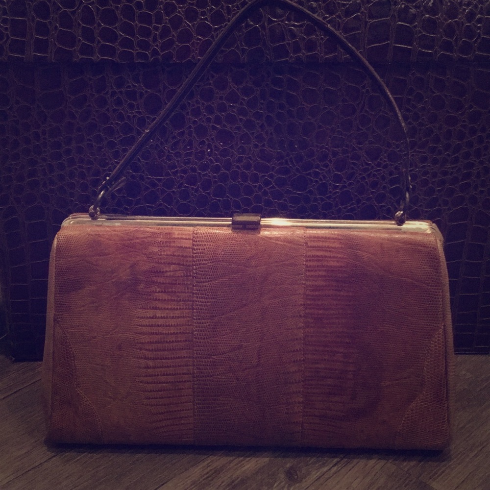 Vintage Lizard purse