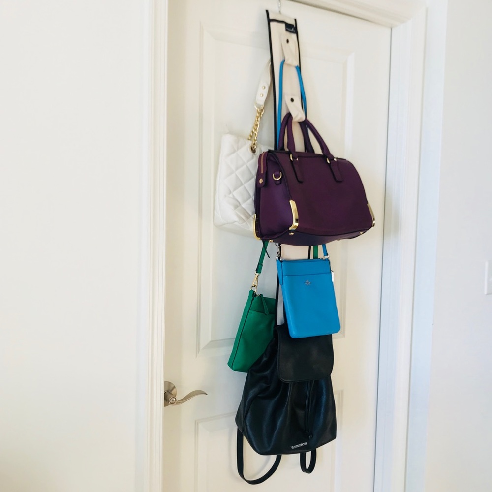 SALE!! Hanging Handbag Organizer, 10 Hooks