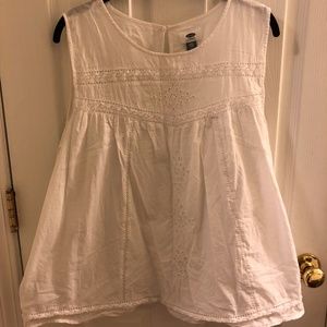 Size XXL white tank top
