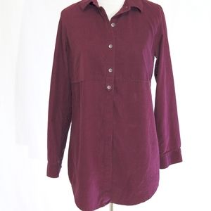 J.Jill Soft Corduroy Button Down