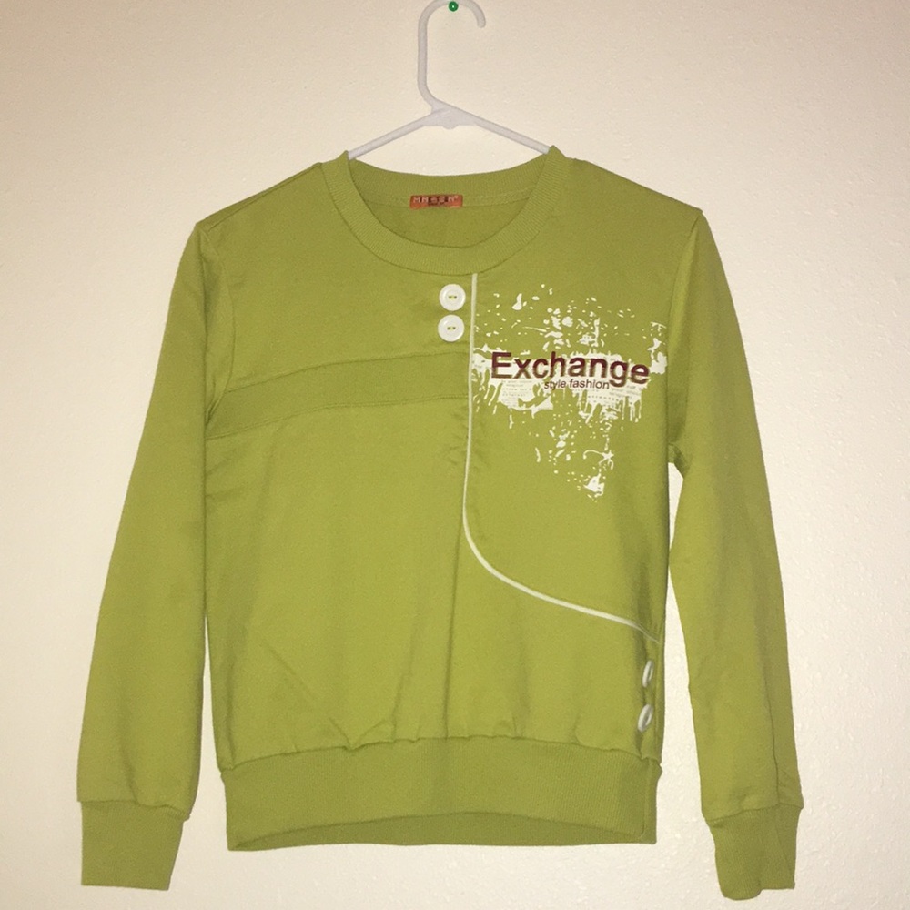 Mine Teen-  Printed Long-Sleeved Sweatshirt