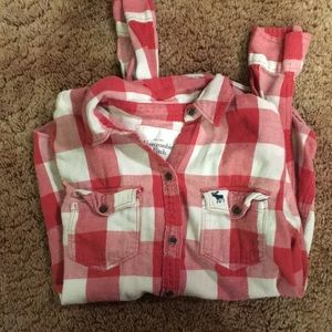 Red and white flannel