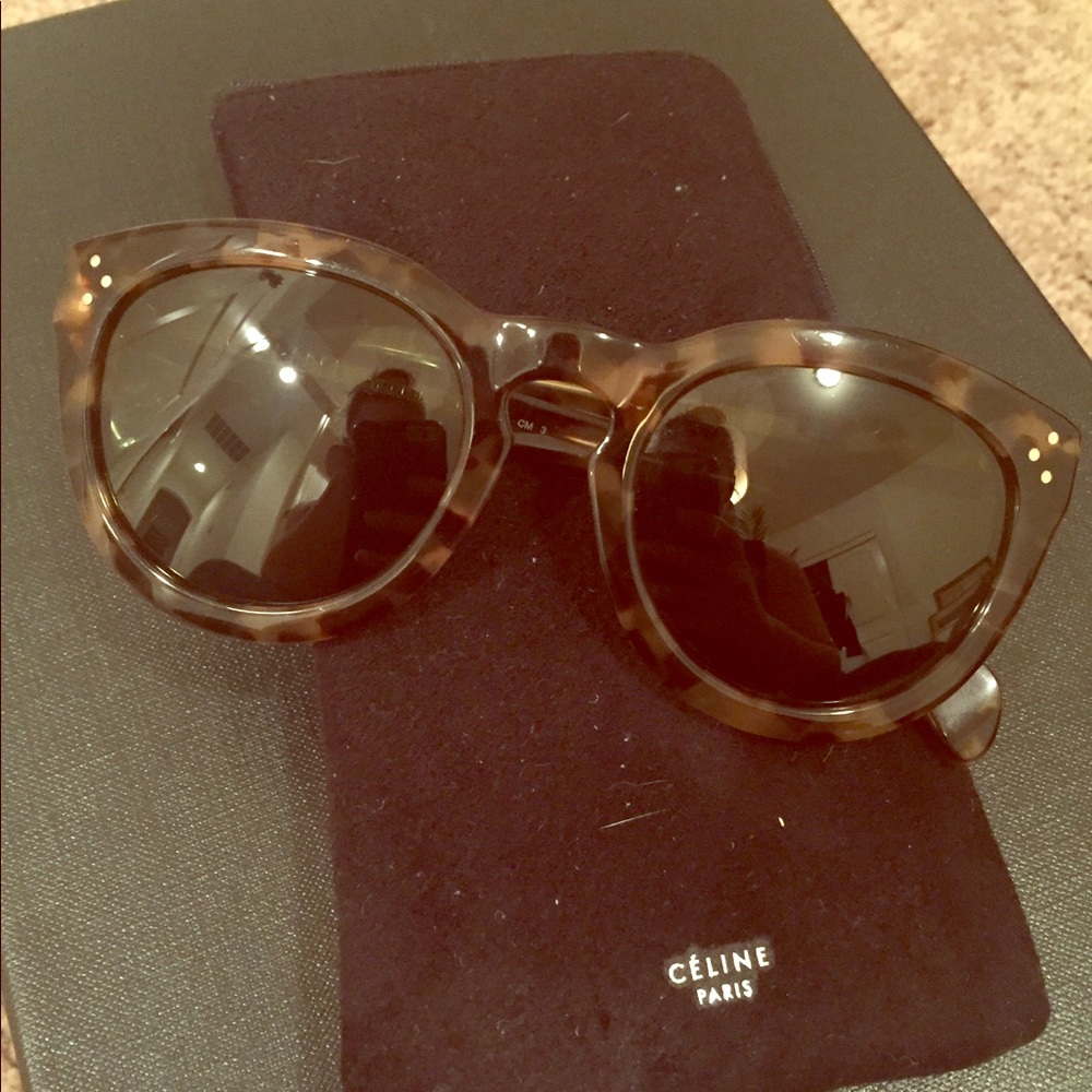 Celine Tortoise Sunglasses