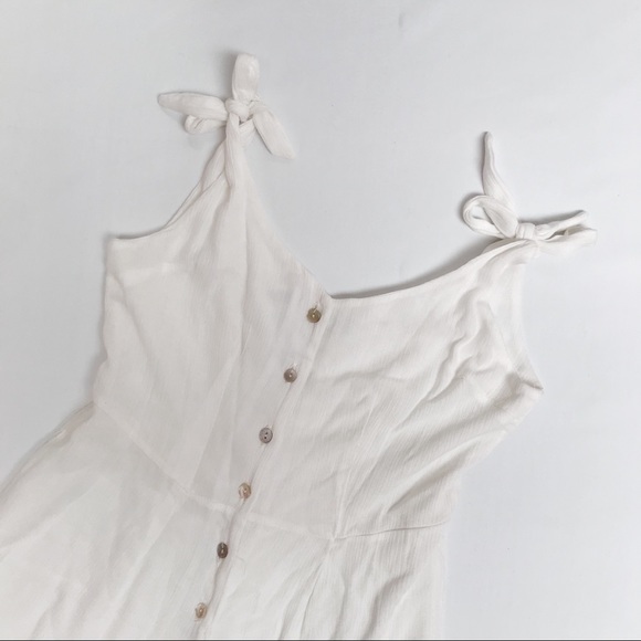 ❌SOLD❌Kimchi Blue Gauzy Button-Front Romper - Picture 5 of 8