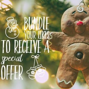 Bundle your likes to receive a special offer:)