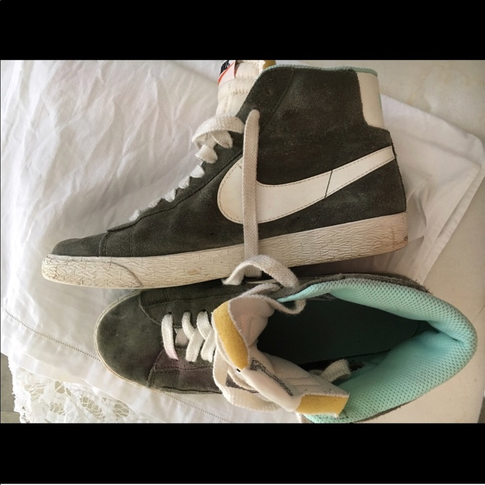 NIKE Blazers + J. Crew High Tops