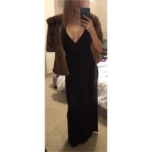 BCBG MAXAZRIA Black Ball Gown