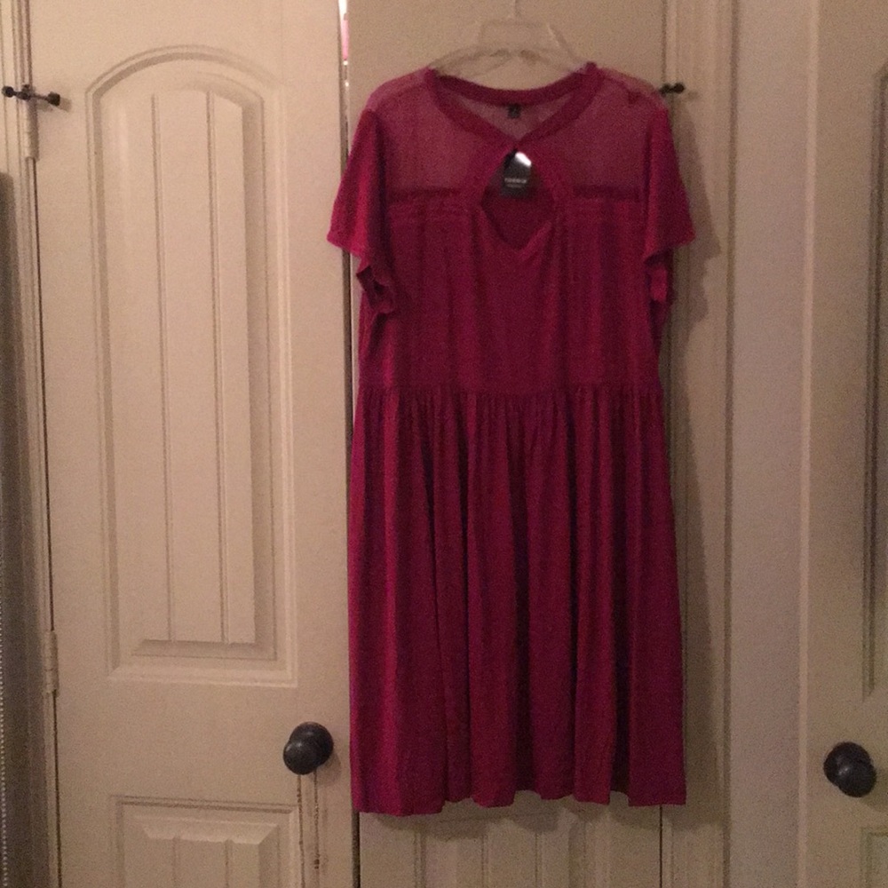 Red dress