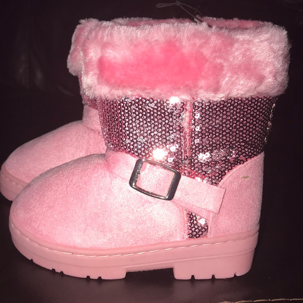 Chatz Girl’s Sequins Boots Toddler Size 7
