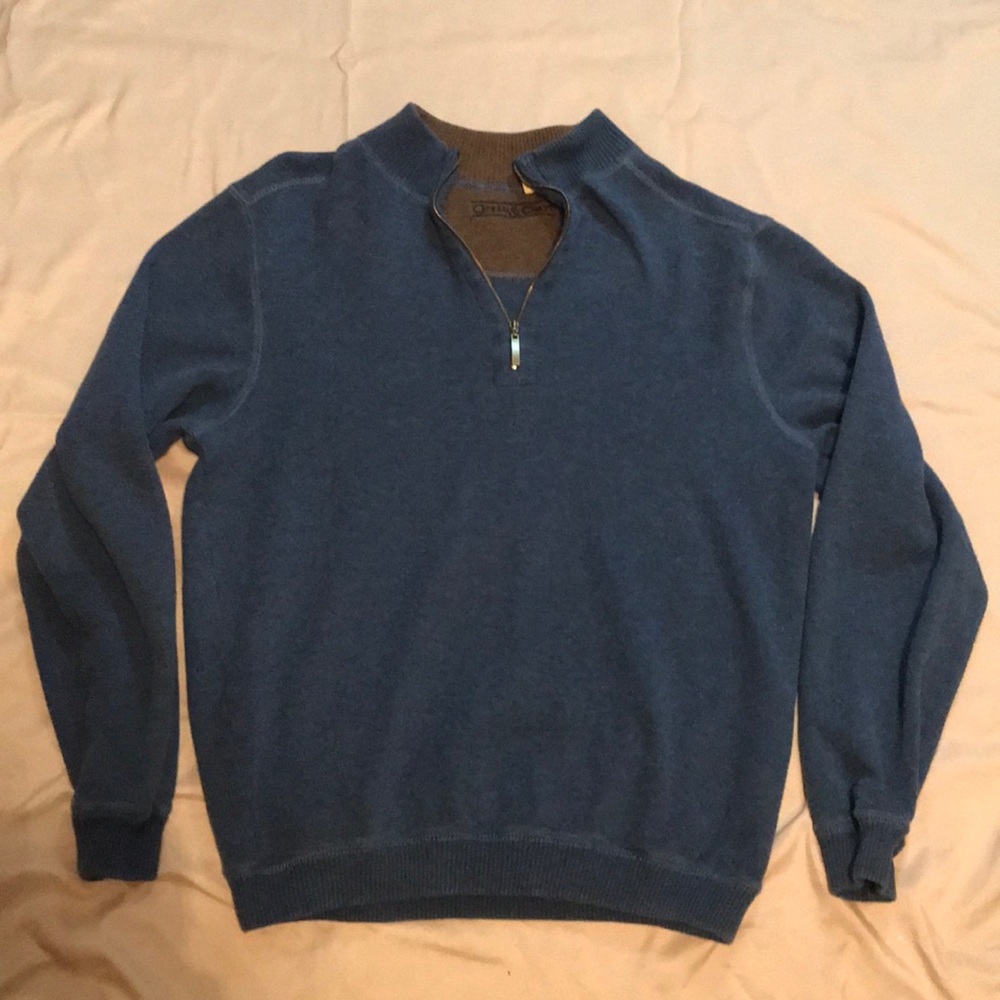 Ocean and Coast 1/4 zip sweater