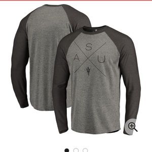 ASU long sleeve baseball tee