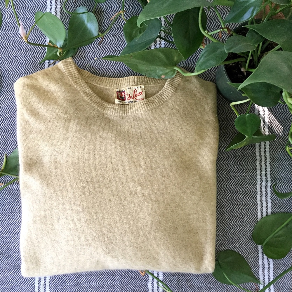 Vintage cashmere sweater