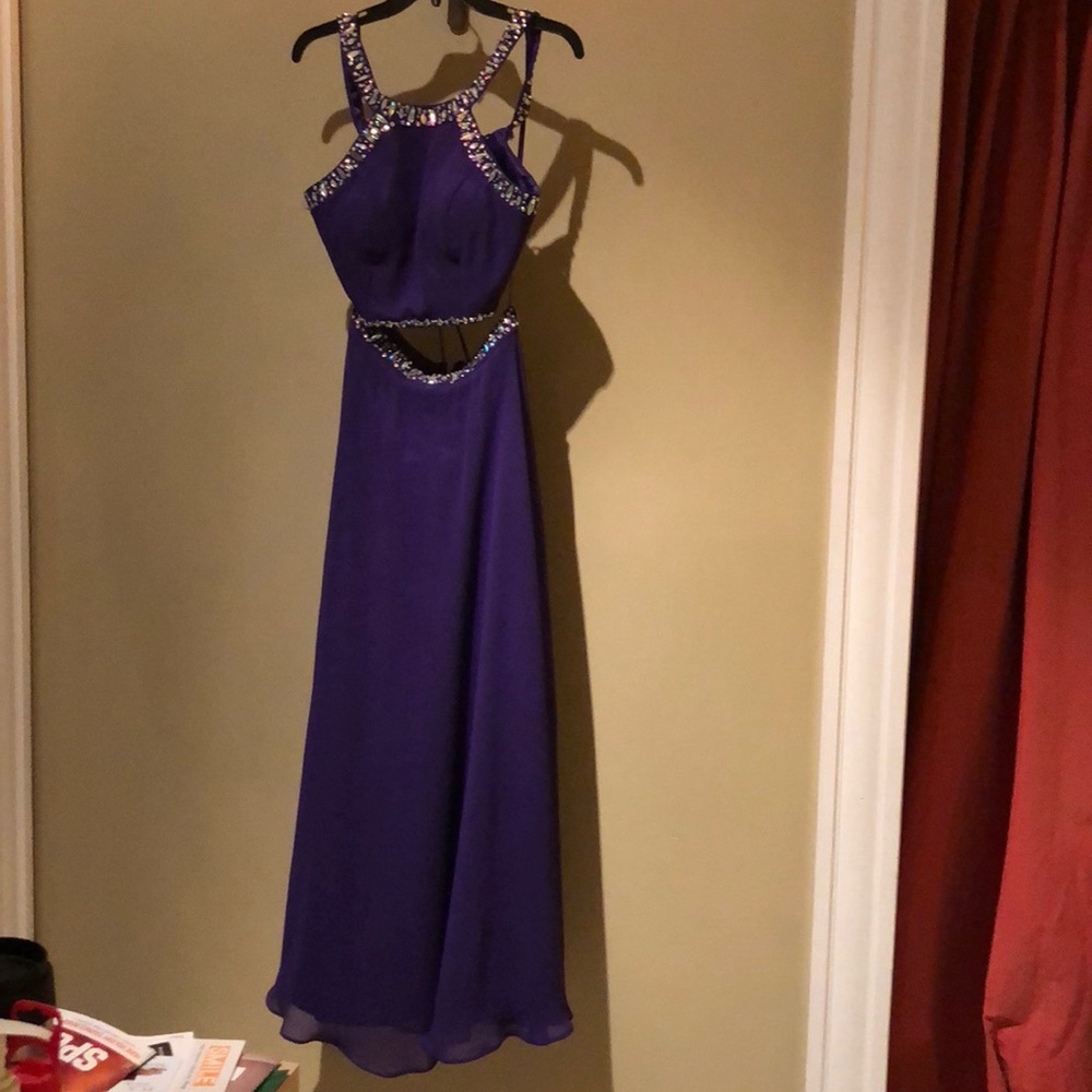 Two-Piece Prom Dress