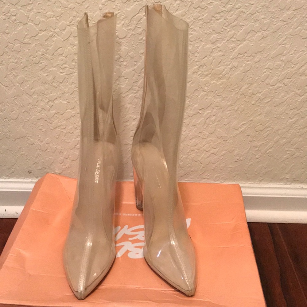 Clear Heels
