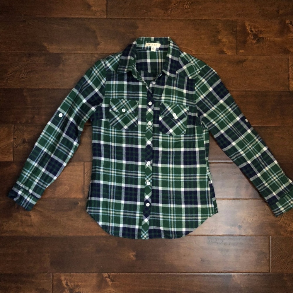 Plaid LS Button Down