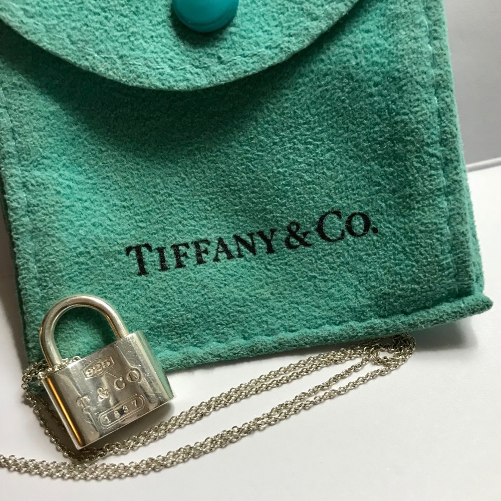 Authentic Tiffany & Co. Lock Necklace