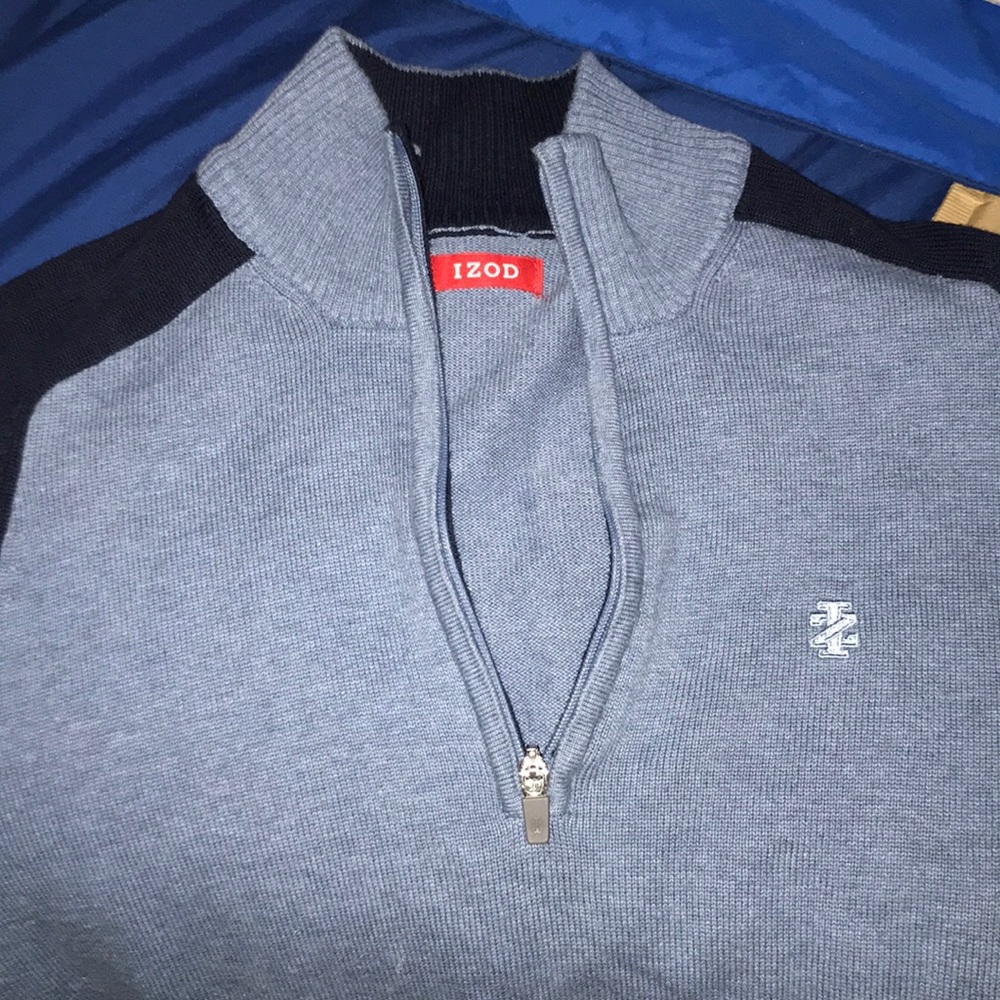 New Blue IZOD sweater