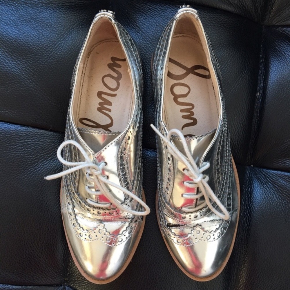 Sam Edelman Jerome Metallic Oxfords