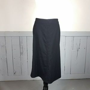 Express Stretch Black Wool Blend lined pencil Stra