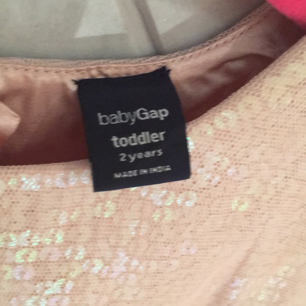 Girl’s ballet pink Gap dress - Picture 3 of 4