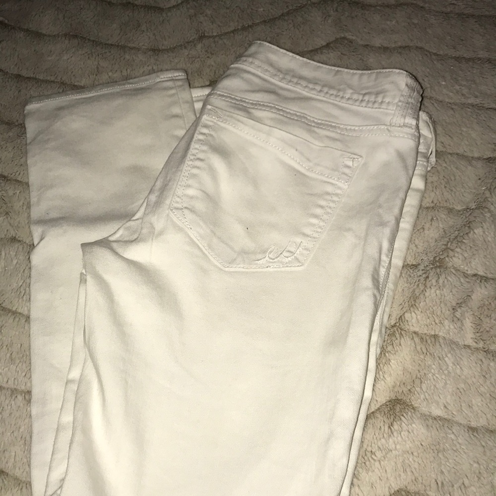 White jeans