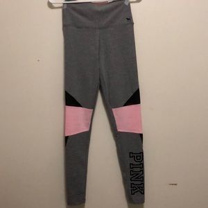 Pink Victoria’s Secret Cotton high waist leggings