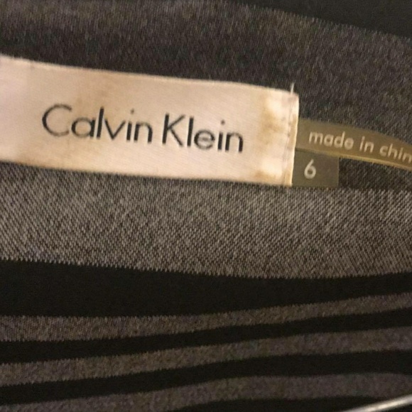 💕Gorgeous Calvin Klein Striped Sheath Dress💕 - Picture 3 of 3