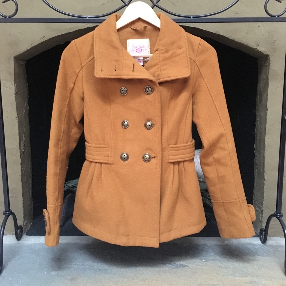 Burnt Yellow Peacoat