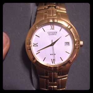 Women's Citizen watch - gold color, analog