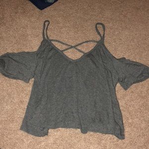 Off the shoulder shirt