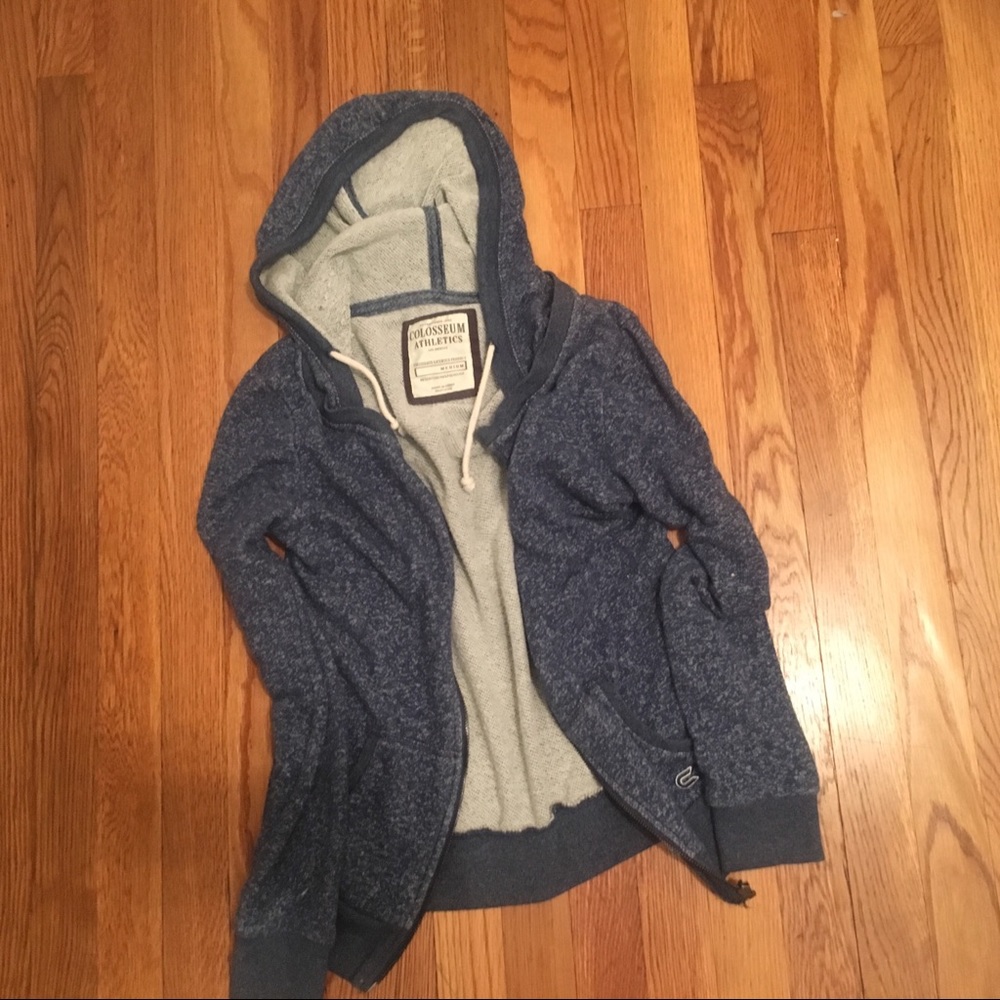 Blue Athleisure Hoodie