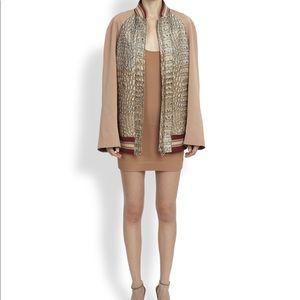 Stella McCartney Women's Croc Jacquard Bomber
