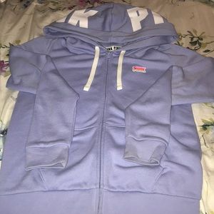 Victoria’s secret PINK Full zip hoodie.✨