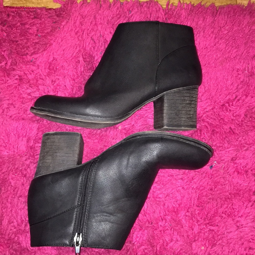 Black booties