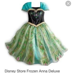 Girl’s Disney Store Deluxe Anna Costume