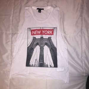 New York Sheer Tank Top