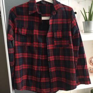 Grunge flannel