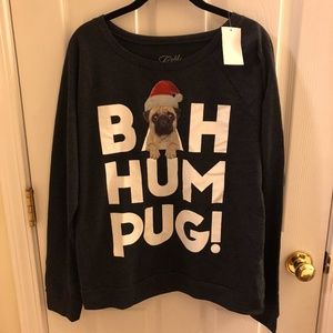 Size XL long-sleeve graphic sweater