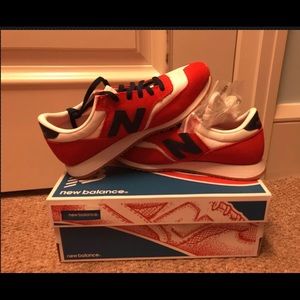 Women’s New Balance Classic Red & White Size 8.5