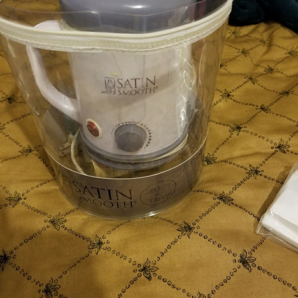 Wax machine and supplies