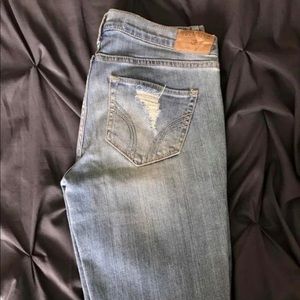 Distressed Hollister Skinny Jeans