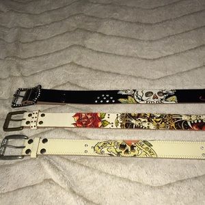 Ed Hardy belts