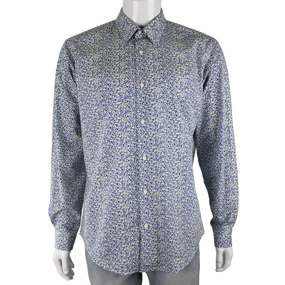 Ben Sherman Floral Print Button Front Shirt