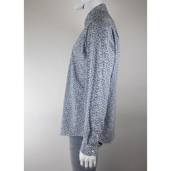 Ben Sherman Floral Print Button Front Shirt - Picture 3 of 6