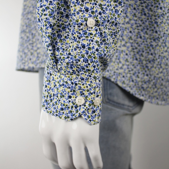 Ben Sherman Floral Print Button Front Shirt - Picture 4 of 6